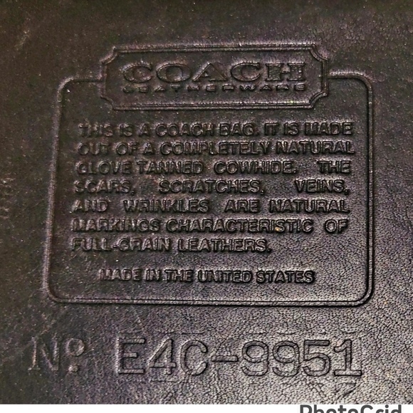 Coach 9951 Vintage Patricia´s Legacy Shoulder Bag